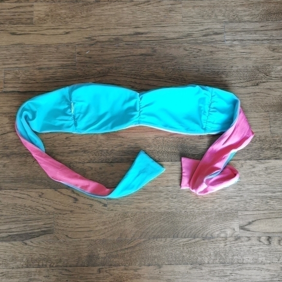 Aerie Bikini Top Reversible Bandeau New Medium - Picture 2 of 6
